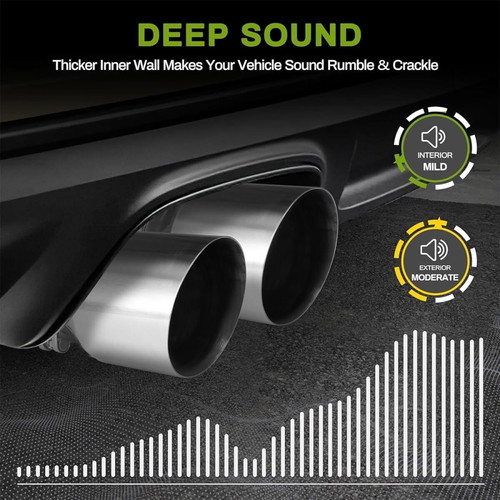 Krtopo AT424 chrome exhaust tip 63mm to 102mm