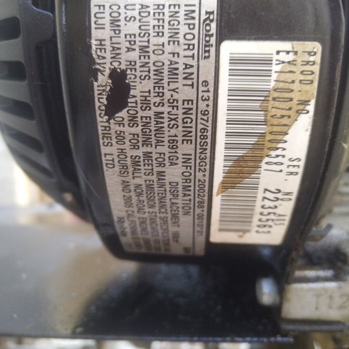 Petrol Tiller like new with small electric tiller gift