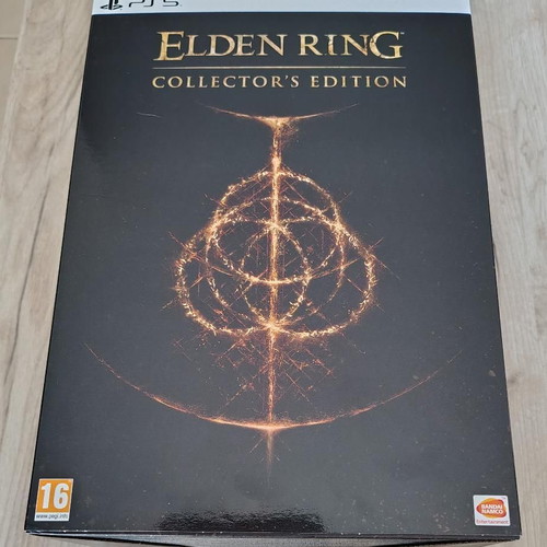 Elden Ring Collector's Edition PS5 empty box