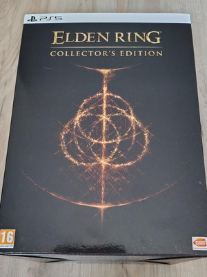 Elden Ring Collector's Edition PS5 empty box