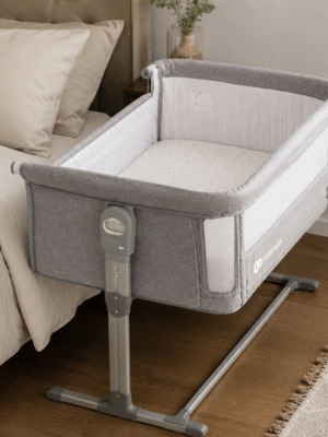 Kinderkraft Baby Cot Neste like new with mattress and sheet