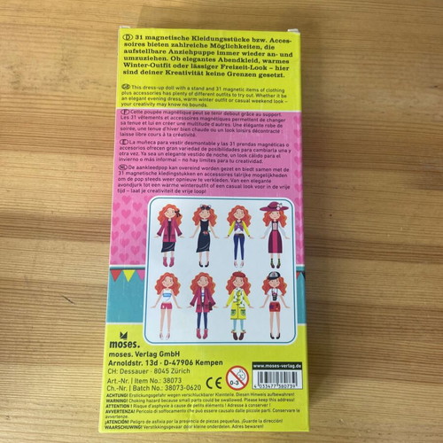 Magnetic Moses Dress-Up Doll Game new