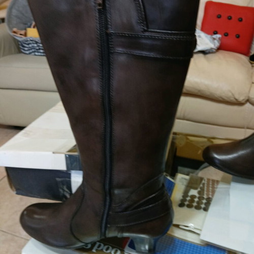 Sunshine knee-high boots brown like new size 41