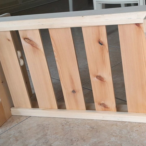 Handmade wooden bed new without chemical varnishes