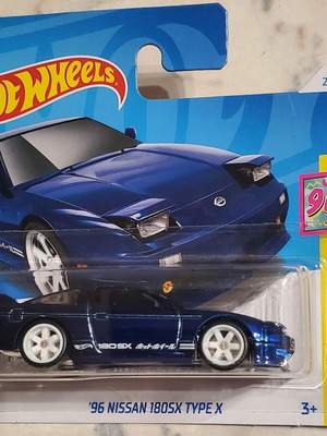 Hot Wheels Super Treasure Hunt Nissan 180SX αυτοκίνητο, σφραγισμένο