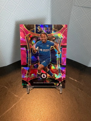 Raheem Sterling 2023-24 Panini Select Pink Ice Prizm κάρτα #131 Chelsea FC