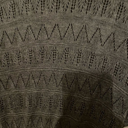 H&M knitted dress gray size S like new