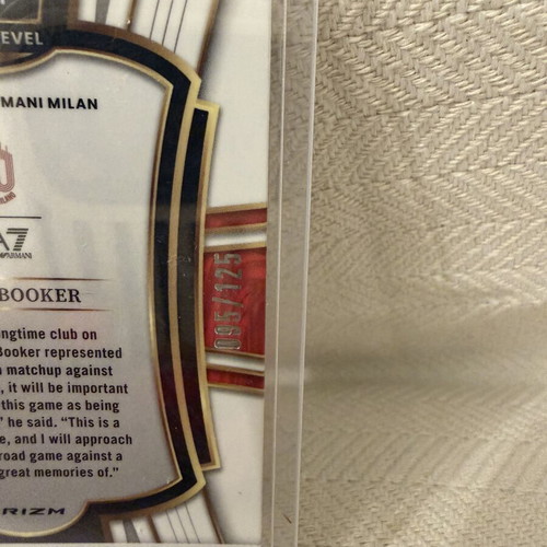 Panini Euroleague Select Devin Booker numbered card like new