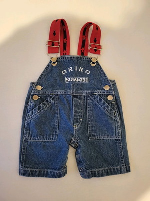 Denim overalls for 6 months like new