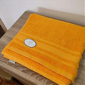 Πετσέτα σώματος πορτοκαλί 80*150 (καινούρια)