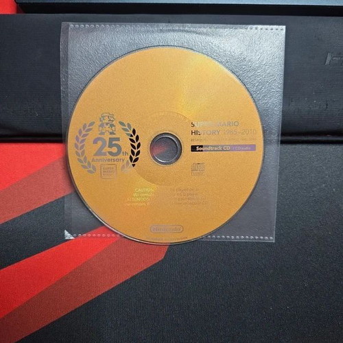 Soundtrack CD 25th Anniversary Super Mario History 1985-2010 like new