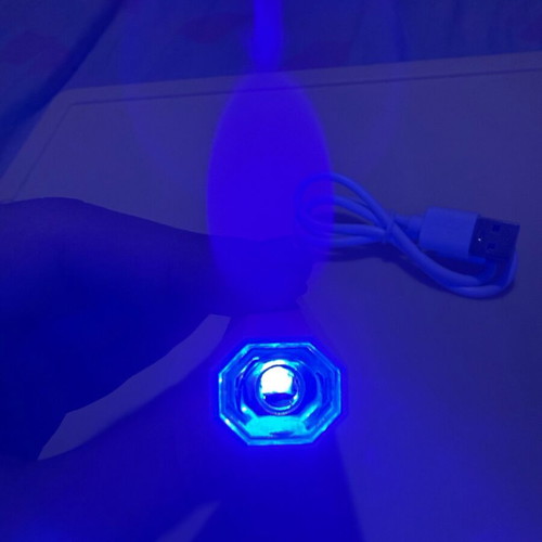 Mini UV Nail Lamp USB Pink new