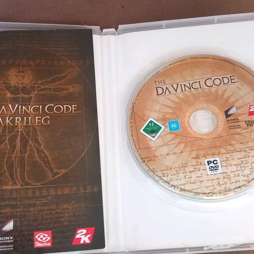 The Da Vinci Code PC game used