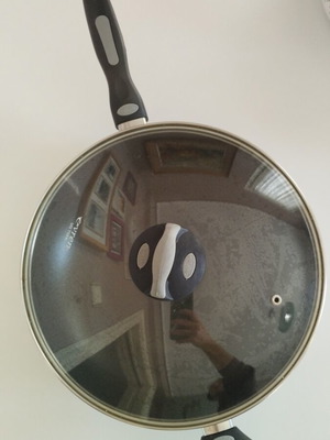 Wok with nonstick lid like new