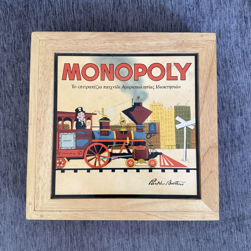 Monopoly Nostalgia board game, complete