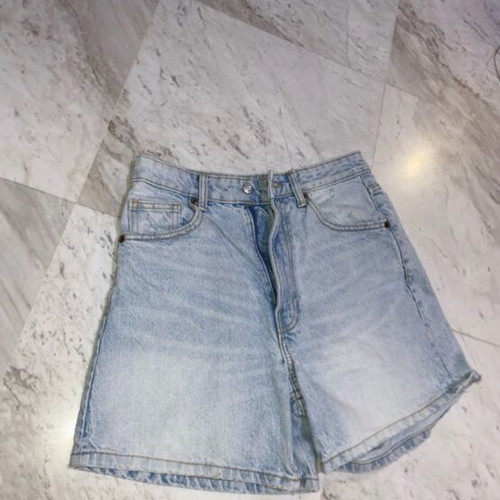 Zara denim shorts, blue, size S