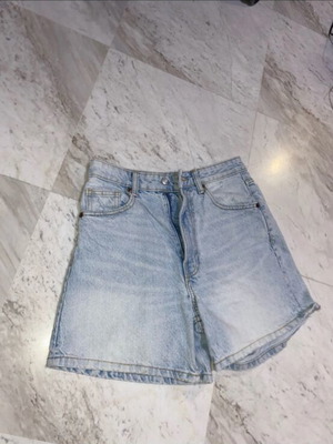 Zara denim shorts, blue, size S