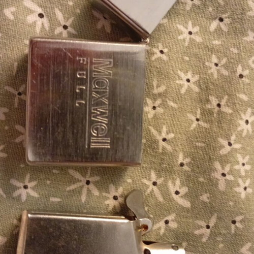 Maxwell promotional lighter like new