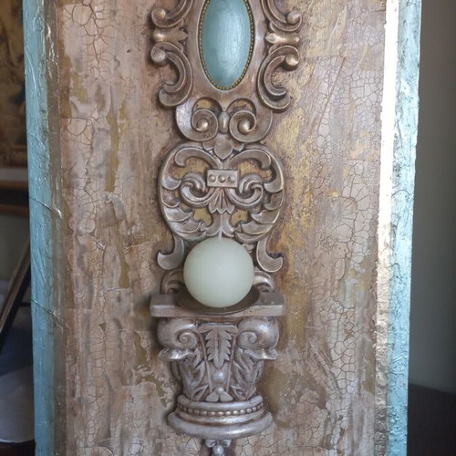 Decorative frame handmade, new, wooden 29×50 cm