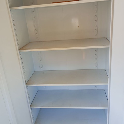 Metal balcony cabinet like new, galvanized, 195x100x45 cm