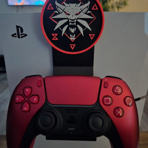PlayStation 5 Witcher controller stand holder new