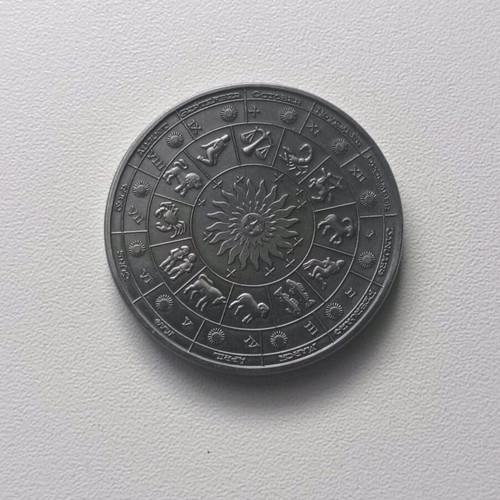 Zodiac coin used, Taurus