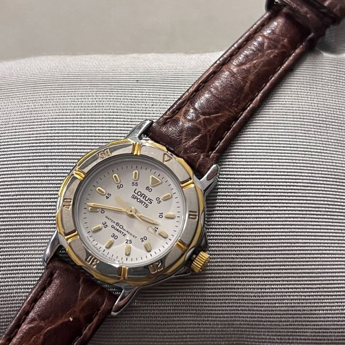 Lorus ladies watch 22mm like new, white