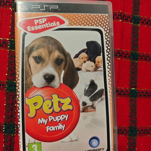 Petz My Puppy Family PSP game used