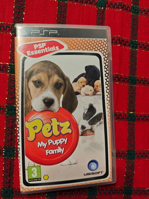 Petz My Puppy Family PSP game used