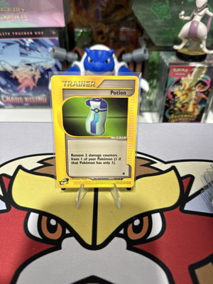 Potion Pokemon Expedition Non Holo Rare Card vintage used