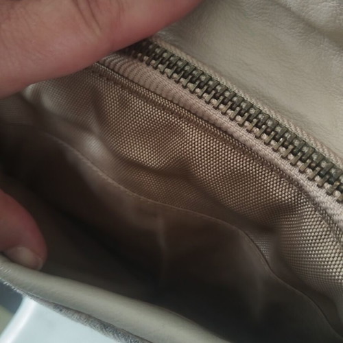 Mandarina Duck travel organizer used, beige, 25x18 cm