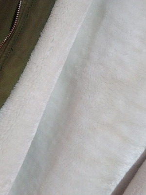 Jacket used, olive green