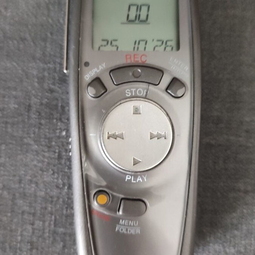 Olympus Digital Voice Recorder used, journalist model