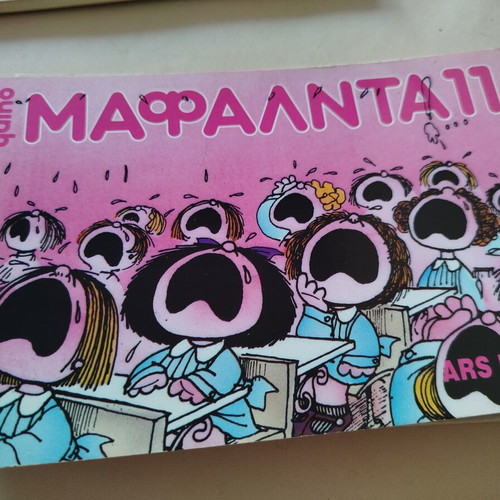 Mafalda comics set of 5 by Quino like new