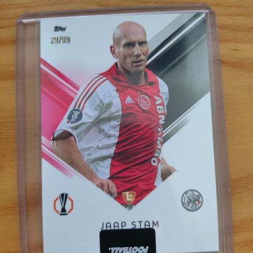 Topps Total Football Jaap Stam Ajax card like new