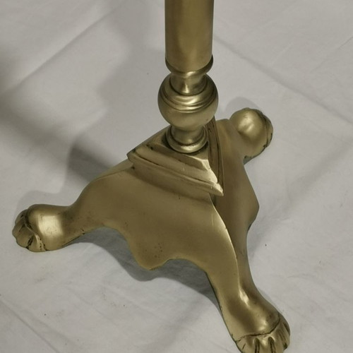 Brass Menorah used, 26 candles, 1950s era