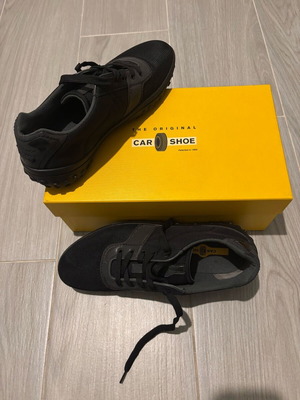 Car Shoe black shoes like new, size 43