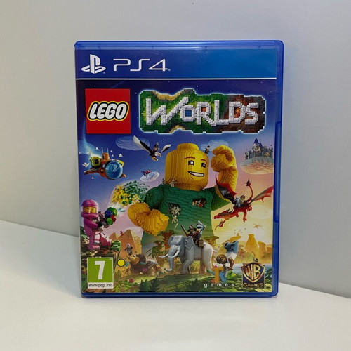 LEGO Worlds game for PlayStation 4 used
