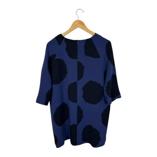 Marimekko Jada shirt size 44, blue and black