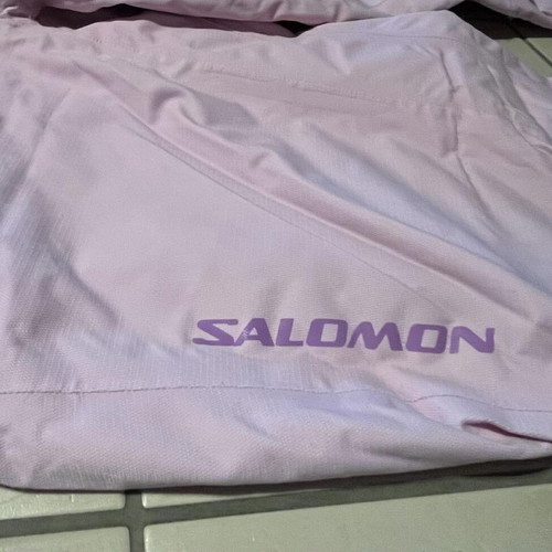 Salomon ski snowboard pants with detachable straps, women's
