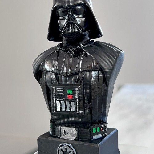 Darth Vader Collectible Bust 15cm Hand Painted 3D Printed Star Wars