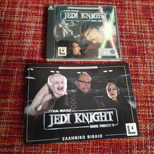 Star Wars Jedi Knight: Dark Forces II Pc Game μεταχειρισμένο με ελληνικό βιβλίο