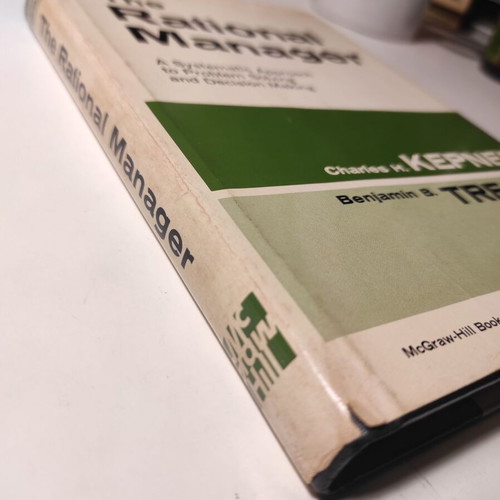 The Rational Manager hardcover book like new