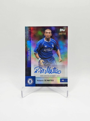 Topps Chelsea Team Set Roberto Di Matteo автограф нов /150