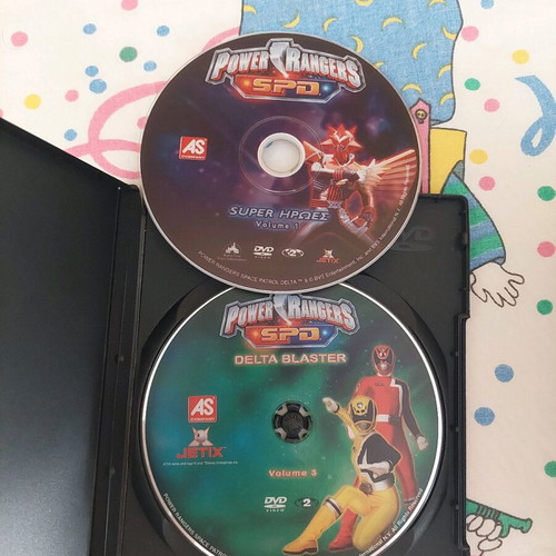 Power Rangers SPD 4 DVD set like new, 8 episodes