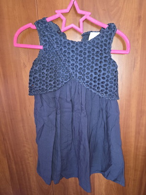 Palomino dress dark blue size 98 for 3 years old like new