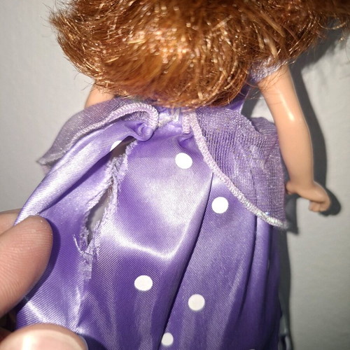 Disney Princess Sofia doll used with dress and hair wear