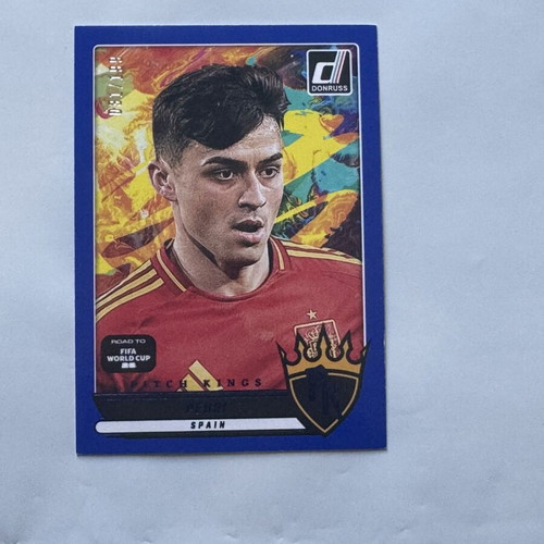 Pedri /199 Pitch Kings card new
