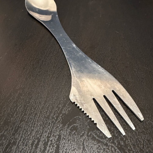 Camping 3-in-1 knife fork new