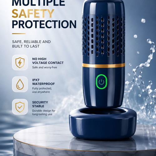 Wireless Fruit and Vegetable Cleaner Portable USB Food Purifier new